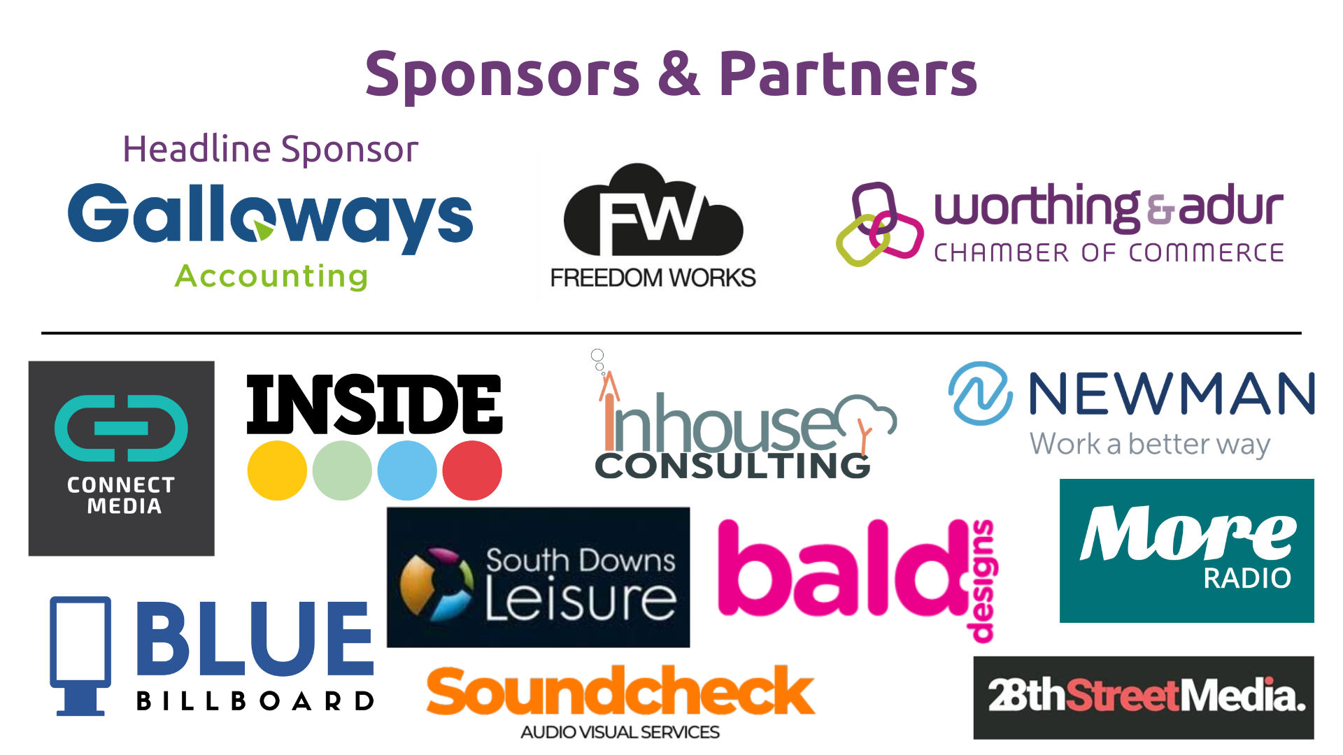 Better Business Show Sponsors & Partners