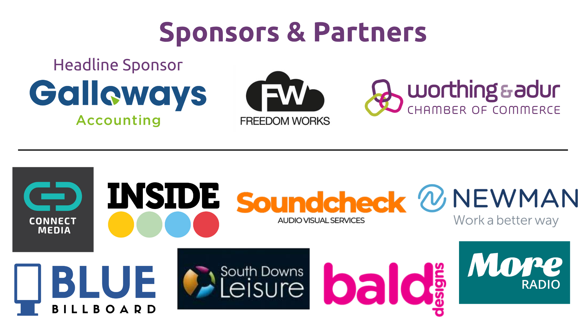 Better Business Show Sponsors & Partners